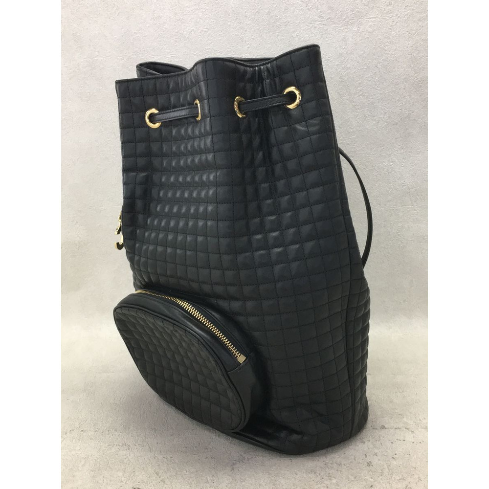 Celine Small Backpack Black Leather Shoulder Bag - image 2